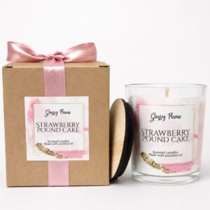 Strawberry Pound Cake Scented candle