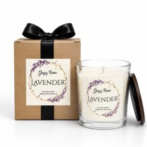 Lavender Scented Candle