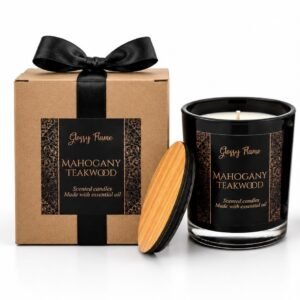 Mahogany Teakwood Scented Candle