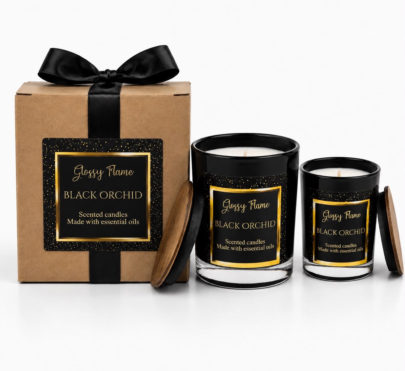 Black Orchid Scented Candle