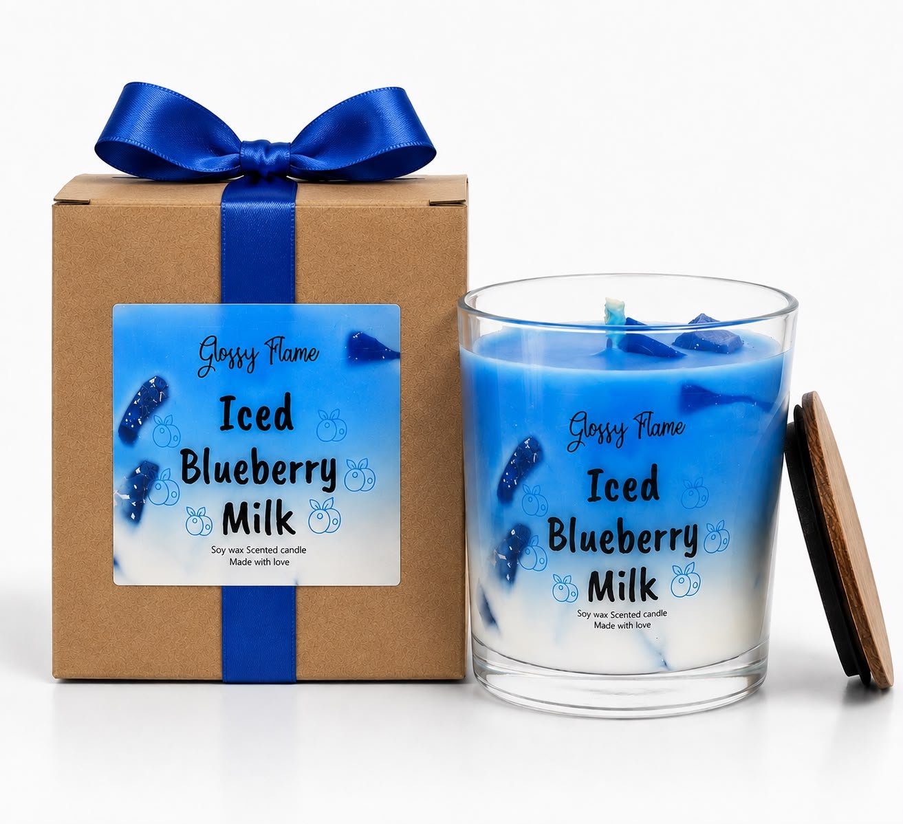 Iced Blueberry Milk Scented Candle